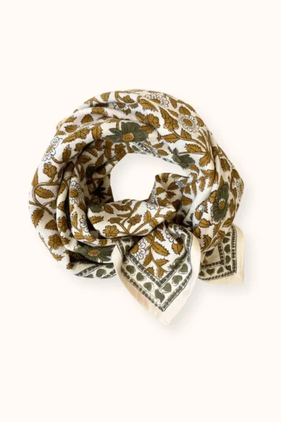 Foulard Latika Coeur Macadamia
