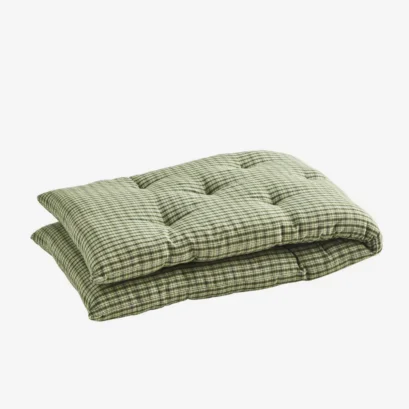 Matelas écossais vert - 45x125cm