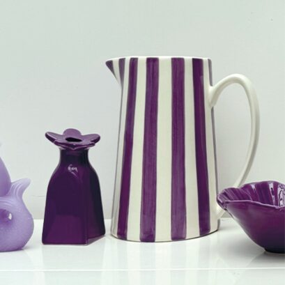 Pichet Rayures Violet – Image 2