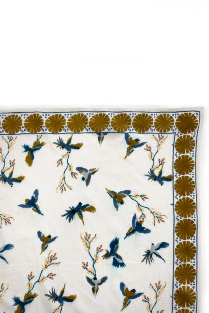 Foulard Manika Cerisier Fleur de Vanille – Image 3