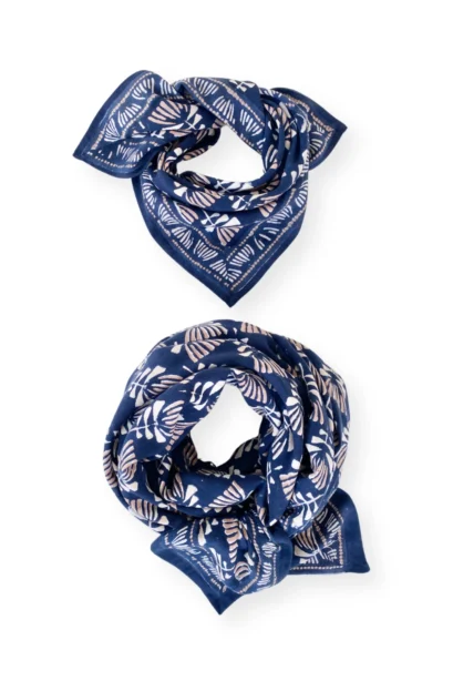 Foulard Manika Tresse Graphite – Image 2