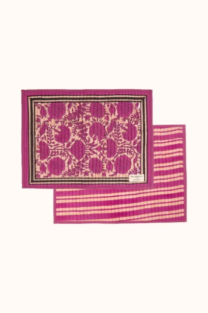 Set de Table Pallavi Fushia