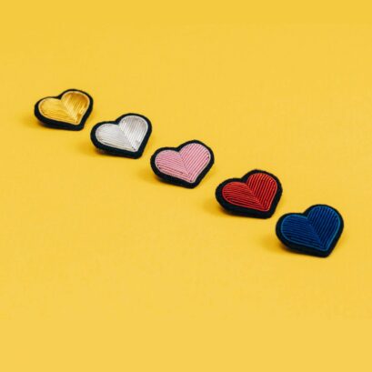 Broche Coeur Rouge – Image 4