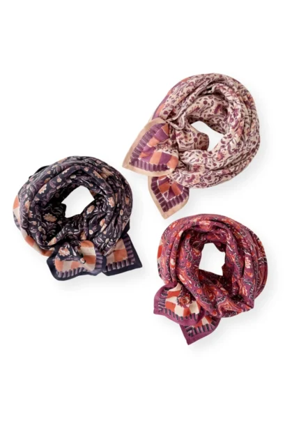 Foulard Latika Cactus Cherry – Image 3